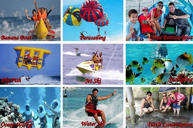 3 Days Sightseeing to the Famous Place in Bali - Day 1: Tanjung Benoa beach fun, Dreamland sand, and Uluwatu at sunset