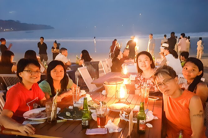 Amazing Bali Spa and Jimbaran Seafood Dinner Packages - Jimbaran Beach dinner at sunset: seafood, sea air, and a set menu