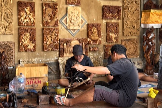 ATV Cave Waterfall And Ubud Hidden Gems Private Tour - Celuk Village for silver and gold craft: a quick stop with real craftsmanship payoff