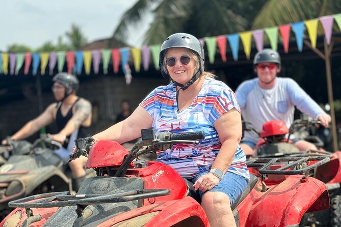 ATV Cave Waterfall And Ubud Hidden Gems Private Tour - ATV Quad Bike at Ride Bali Adventure: water, mud, and a real guide-led circuit