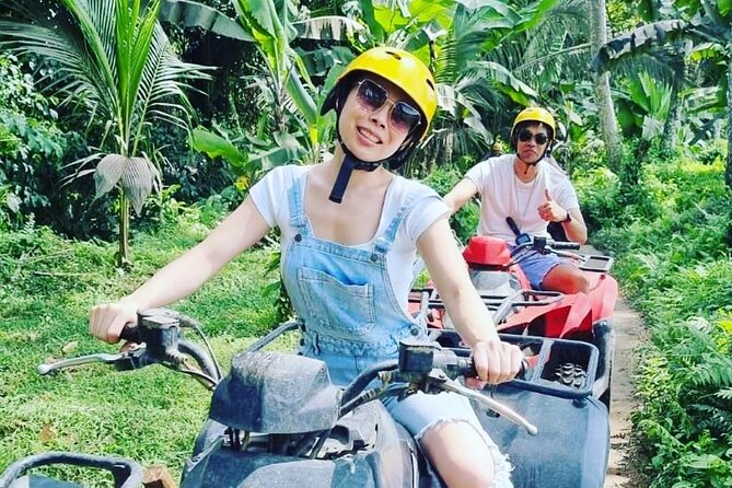ATV Quad bike tour with Rice terraces & temple - Getting Your Bearings: Pickup, Private Car, and Time on the Clock