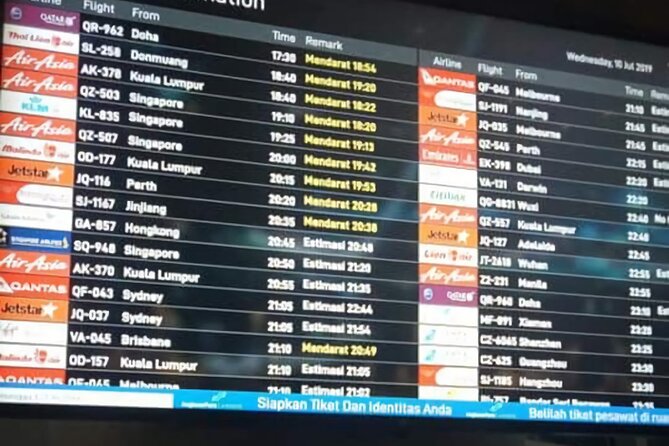 Bali Airport to/from Sanur, Nusa Dua, Jimbaran and Uluwatu - Meeting your driver: waiting time, name sign, and getting found fast