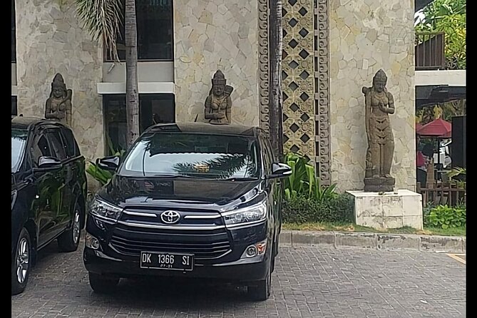 Bali Airport to/from Sanur, Nusa Dua, Jimbaran and Uluwatu - The drive experience: modern cars, AC comfort, and clean rides