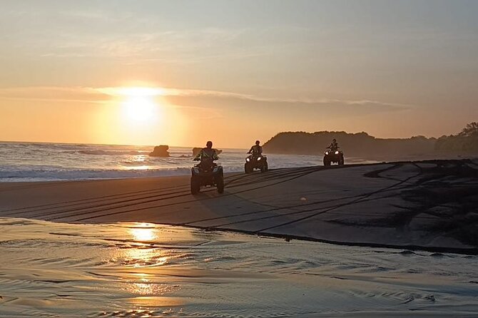Bali ATV Ride In the beach sunset atv tour - Tegal Mengkeb Village and the Black-Sand Coast: The Main Event