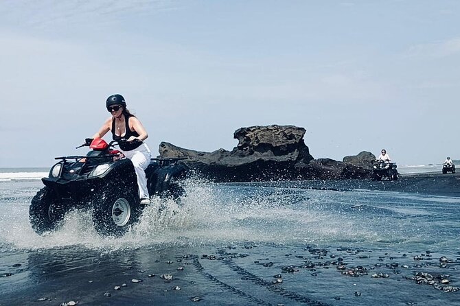 Bali ATV Ride On the Beach, Rice Field and Village Tour 2 Hour - Kelecung black-sand beach: what you’ll be doing for those 2 hours