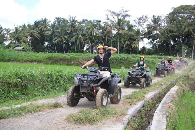 Bali ATV Ride tour Ubud - The traditional village stop: more than a background photo