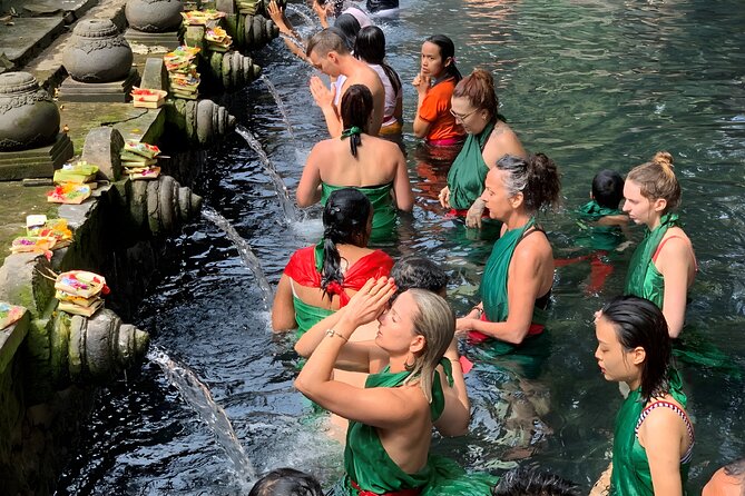 Bali: Barong Dance, Rice Terrace, Volcano, Temple, Waterfall Tour - Tirta Empul: temple rules, purification meaning, and respectful watching