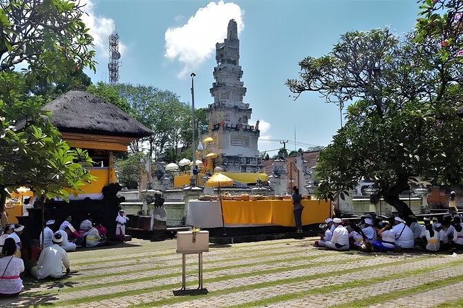 Bali Full Day-Tour: Denpasar City and Tanah Lot Sunset Tour - Alas Kedaton Monkey Forest: fun, but keep your head (and your snacks)