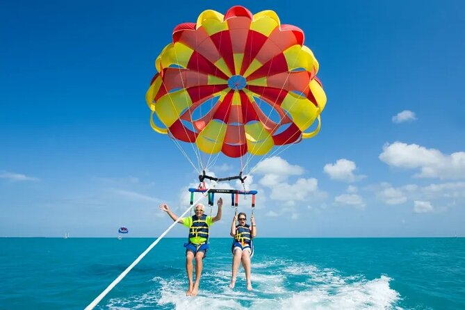 Bali Parasailing Adventure, Jet Ski, Banana Boat , Donat Boat, with Transport - Banana boat and donut boat: chaos you control with a good attitude