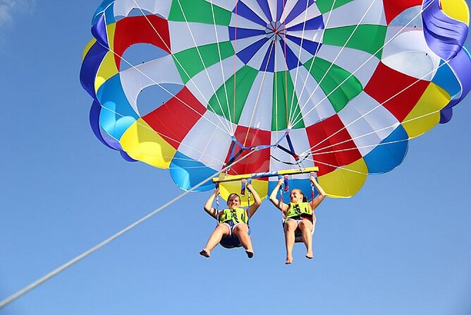 Bali Parasailing Adventure, Jet Ski, Banana Boat , Donat Boat, with Transport - Price and value: $73 for a full adrenaline stack (with transport and safety)