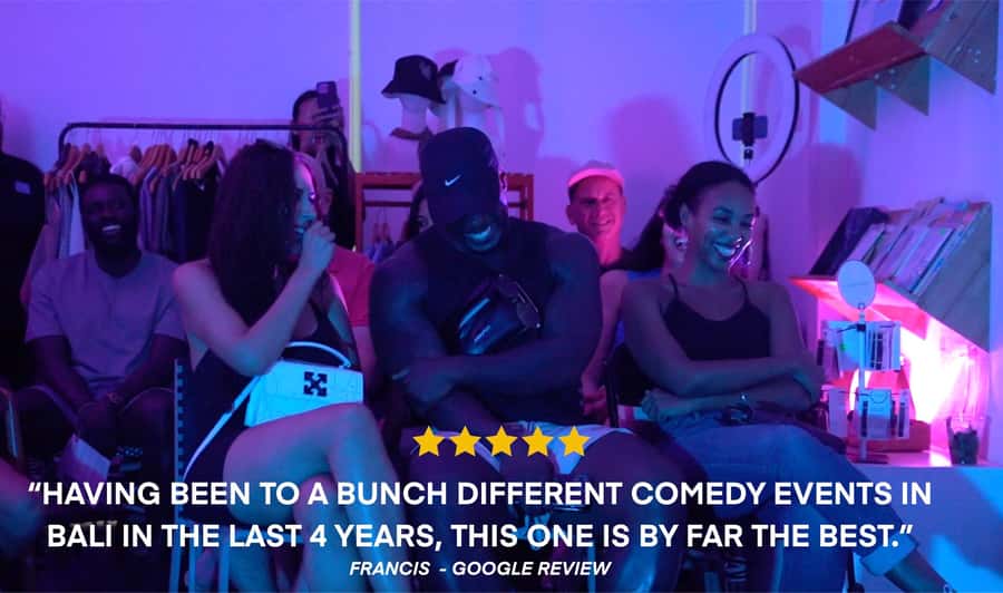 Bali's Secret Comedy Night Entry Ticket - Secret Comedy Night in Bali: Two Hours of Stand-Up That Actually Feels Personal