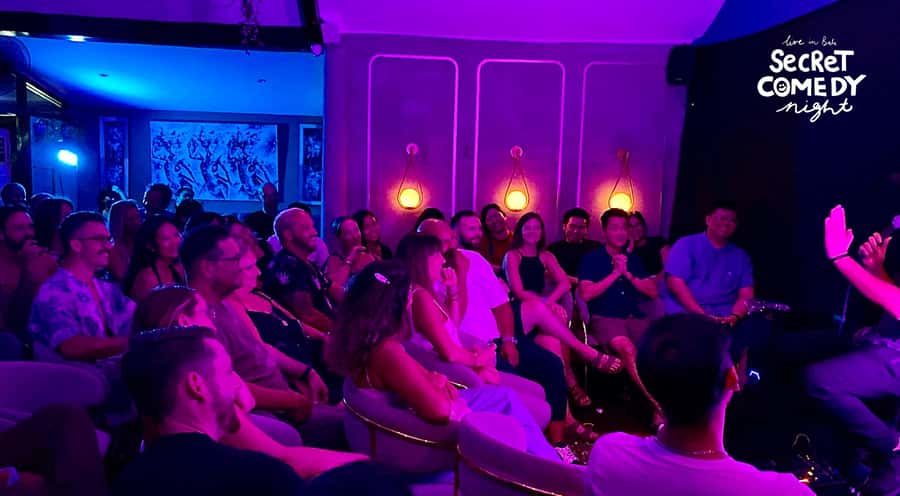Bali's Secret Comedy Night Entry Ticket - Food and Drinks: Plan It Like a Night Out, Not an Included Dinner