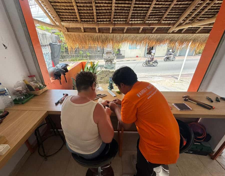 Bali: Silver Jewelry Making Class in Canggu - Where to Meet: Family Silver Class Canggu