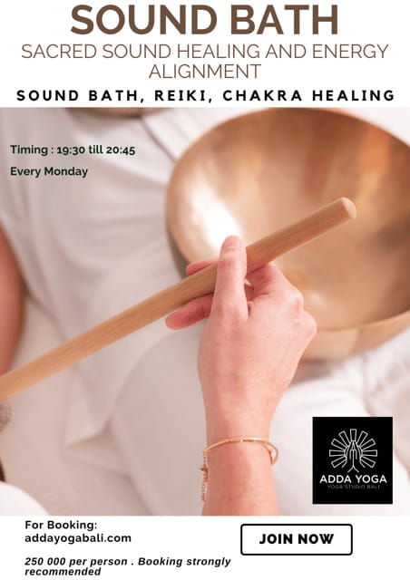 Bali: Sound Healing and Energy Alignment at ADDA YOGA - Price and value: why $19 can feel like a bargain here