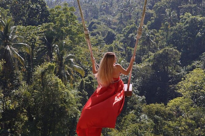 Bali Swing, Monkey Forest and Waterfall Private Tour - Tegalalang Rice Terrace: what you’re really paying for