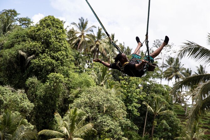 Bali White Water Rafting with Sacred Monkey Forest and Swing - Sangeh Monkey Forest: getting up close with long-tailed macaques