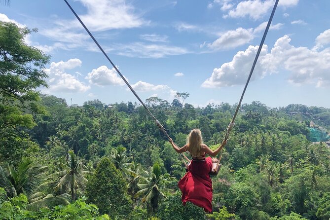 Bali White Water Rafting with Sacred Monkey Forest and Swing - My Swing Bali: how the views and timing fit