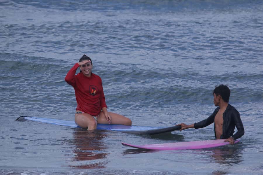 Canggu Surf Lesson - Photos and that end-of-lesson confidence boost
