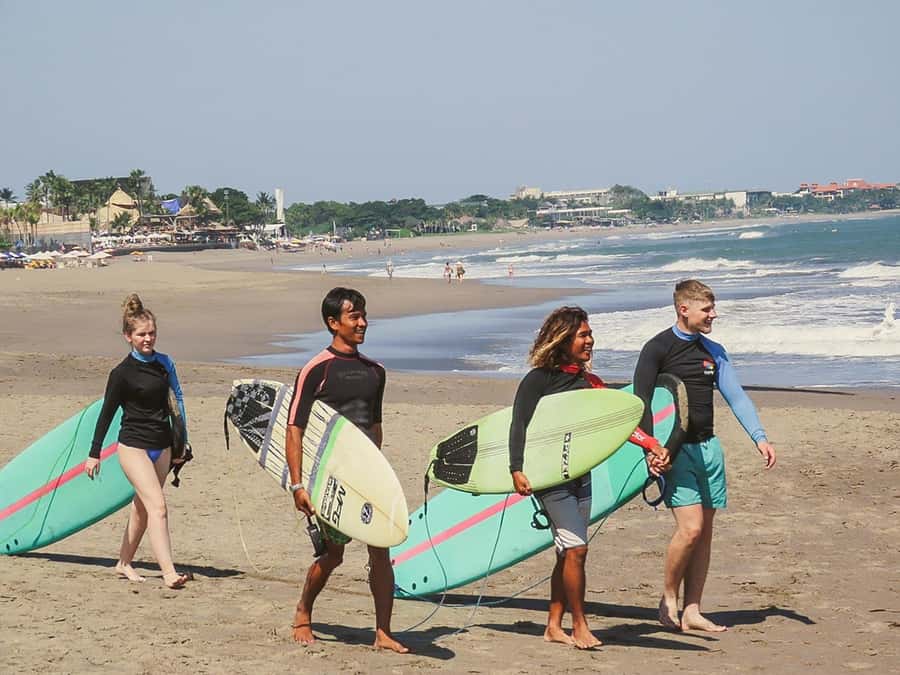 Canggu: Surf Lesson for All Levels - Safety and the swimming reality (read this part)