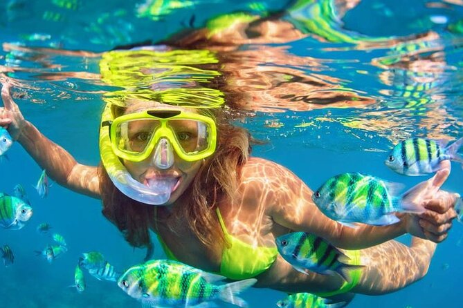 Combination Tour: Ayung river rafting With Blue Lagoon Snorkeling - Blue Lagoon Snorkeling at Padangbai: Calm Water, Sandy Bottom, Real Reef Life