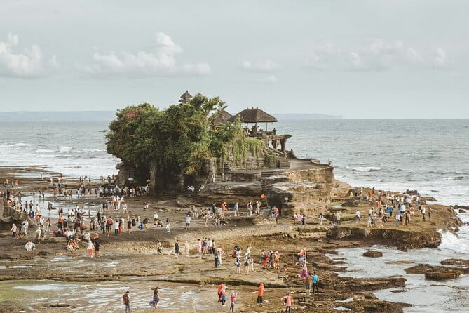 Full Day All Inclusive Tanah Lot and Uluwatu Sunset Tour - Entering Bali’s sea-edge spirituality at Tanah Lot
