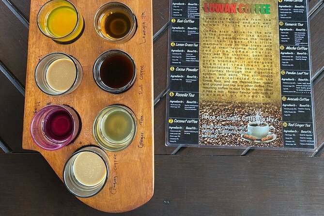 Full Day Kintamani Volcano View and Ancient Penglipuran Village - Bali Coffee Plantation: arabica, robusta, fruit, and Luwak coffee