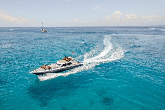 Full Day Nusa Penida by Honey Milk Yacht 13 meters - Stop 1: Lembongan coral gardens and a calmer snorkel warm-up