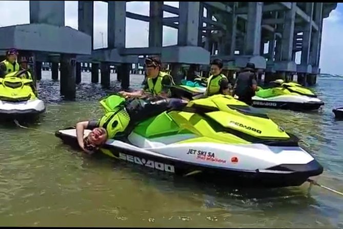 One Hour ( 2 times 30 minutes ) Private Jet Ski in Bali - Tanjung Benoa: Calm Water, Close-In Views, and Less Crowd Stress