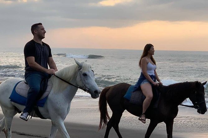 Seminyak beach Private Bali Horse Riding - Photos and Timing: Sunset Often Makes the Ride Feel Magical