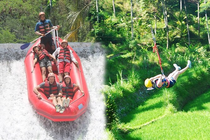 Telaga Waja River Rafting Bali & Zipline (Less Stairs) - Zipline Across the River: Fast Thrills With Real Photo Opportunities