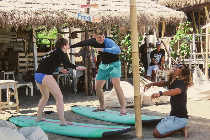 The funniest private 2 hour surf lesson, Canggu - Who this lesson is best for (and who may want a different day)