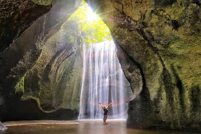 Ubud Waterfalls and Rice Terraces Private Day Tour - Stop 2: Tukad Cepung Waterfall and the cave-light effect
