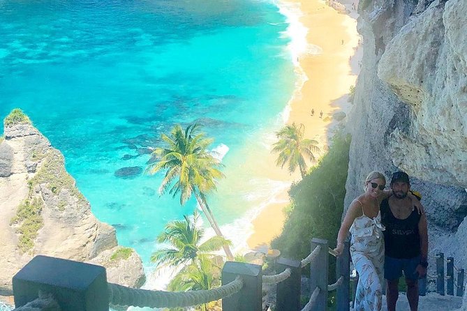 West And East Nusa Penida Tour,Depart From The Island of Bali - Stop 1: Atuh Beach for Cliff Views and White Sand Stairs